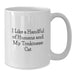 Funny Tonkinese Cat Gifts for Graduation Unique White Coffee Mugs for Humans Who Love Their Tonkinese Cat with Gifts from Friends and Family - Additional