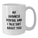 Funny Japanese Bobtail Cat White Coffee Mug Gifts from Friends for Japanese Bobtail Cat Lovers - Christmas Unique Gifts - Additional