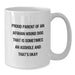 Funny Afghan Hound Dog Parent Gifts from Men to Family - Proud Parent Mug for Birthday Unique Gifts - Additional