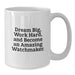 Funny Watchmaker Gifts from Friends to Family - White Coffee Mug - Dream Big, Work Hard, Become an Amazing Watchmaker, Christmas Unique Presents - Additional