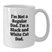 Funny Black and White Cat Dad Gifts from Men to Friends for Christmas Unique Mugs - Additional