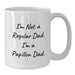 Funny Gift for Papillon Dog Dad, Unique Papillon Dog Coffee Mug Gifts from Men to Family, I'm Not A Regular Dad. I'm A Papillon Dad. Christmas Unique Gift Ideas - Additional