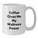 Funny Quotes for Waitresses Gifts from Friends and Family White Coffee Mugs Christmas Unique Presents for Her - Additional