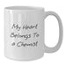 Funny Chemist Gifts from Family, White Coffee Mugs for Chemist Lovers, My Heart Belongs To A Chemist Christmas Unique Gifts - Additional