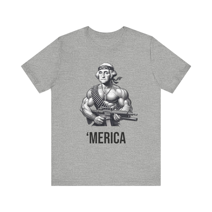 Merica George Washington Shirt, Funny 4th of July T-Shirt, Perfect Independence Day Tee, American, George Washington, July 4th Gift, Awesome