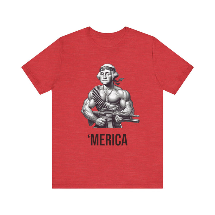 Merica George Washington Shirt, Funny 4th of July T-Shirt, Perfect Independence Day Tee, American, George Washington, July 4th Gift, Awesome