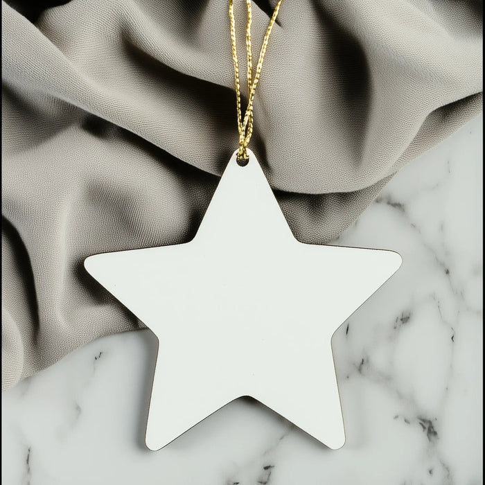 Funny Sheriff Deputy Gifts, 'This Is What An Awesome Sheriff Deputy Looks Like' Star Ornament, Christmas Unique Gifts from Friends, Family, Coworkers - Image 3