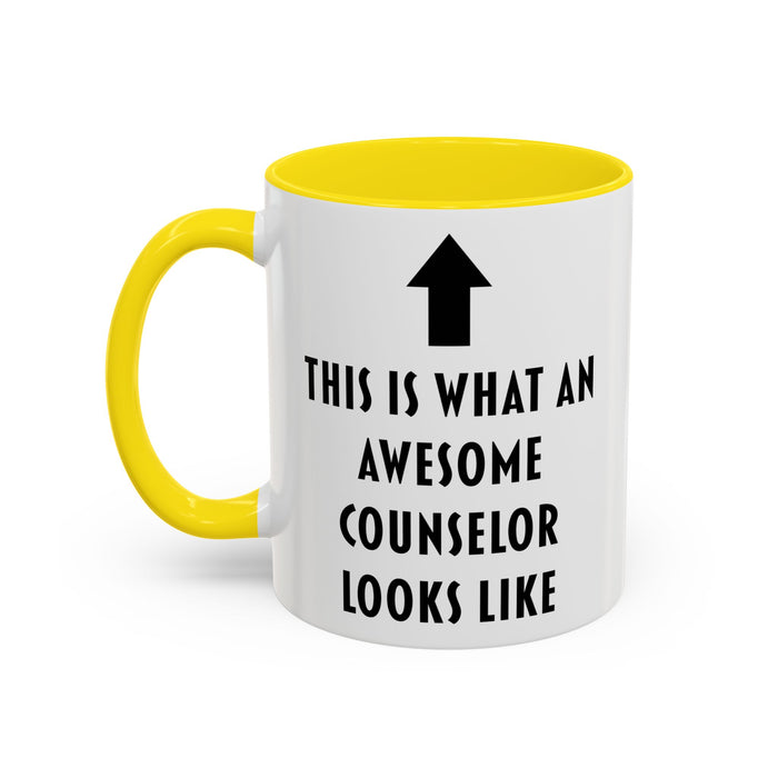 This Is What an Awesome Counselor Looks Like Coffee Mug – Counselor Appreciation Gift
