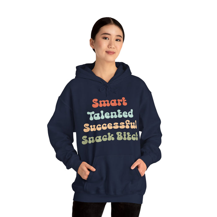 Smart, Talented, Successful, Snack Bitch, Funny Motherhood Sweatshirt, Mom Gift, Sarcastic Toddler, Retro, Mother's Day, Birthday, Christmas