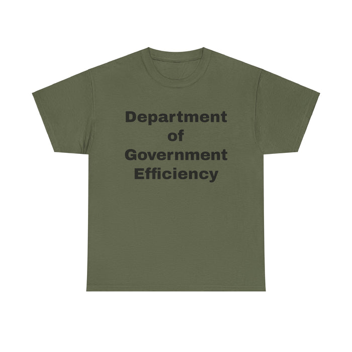 Department Of Government Efficiency Tee, Trump T-Shirt D.O.G.E Shirt Funny Political Satire Shirt, Casual Top Humor Parody, Cool Graphic Tee