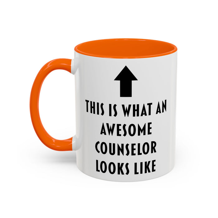 This Is What an Awesome Counselor Looks Like Coffee Mug – Counselor Appreciation Gift