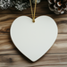 Actuary Gifts by Day, Ninja Gifts by Night, Heart Ornament for Christmas - Image 4