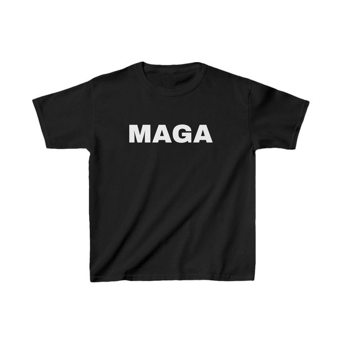 Kids MAGA Tee Shirt, Trump Supporter Children's T-Shirt, Make America Great Again, Patriotic Youth Tee, Political Kid's Clothing