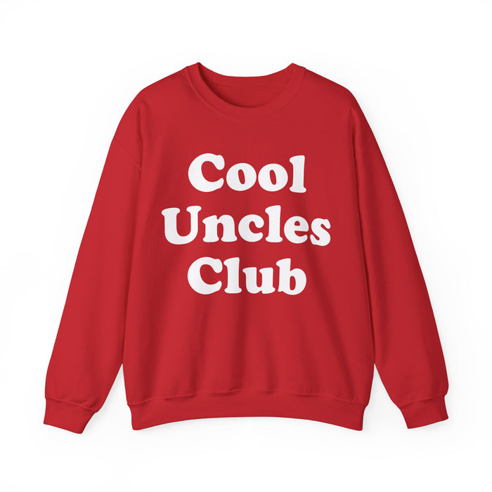 Cool Uncle Club Sweatshirt, Gift for Cool Uncle, Perfect Uncle Gift, Awesome Uncle Gift, Christmas, Birthday, Graduation