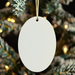 Accountant Gifts - Oval Ornament, 'Keep Calm Or I Will Use My Accountant Voice', Christmas Fun, Gifts from Friends and Family, Accountant Unique Gifts - Image 4