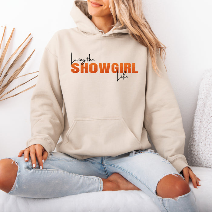 Showgirl Hoodie Showgirl Established 2025 for Fan Living the Show Girl Life Sweat Shirt Cute Concert Outfit for Concert Country Music Fan