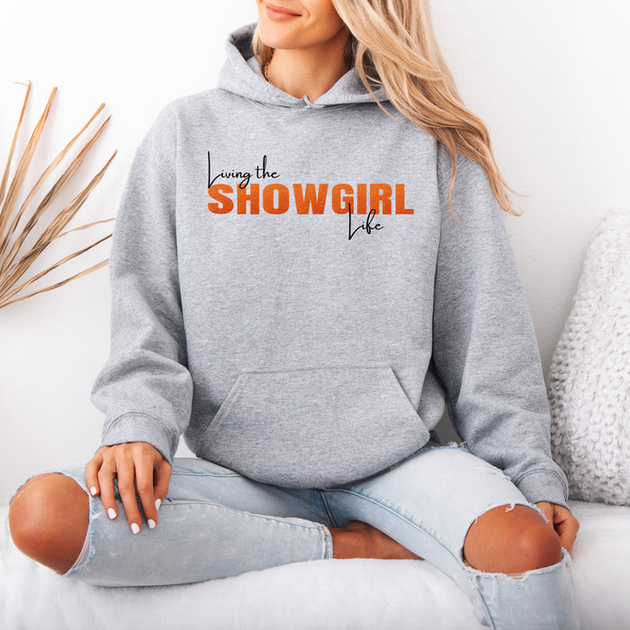 Showgirl Hoodie Showgirl Established 2025 for Fan Living the Show Girl Life Sweat Shirt Cute Concert Outfit for Concert Country Music Fan