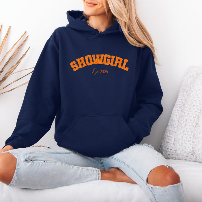 Showgirl Hoodie Showgirl Established 2025 for Fan Show Girl Era Sweat Shirt Cute Concert Outfit for Concert Country Music Fan Country Gift