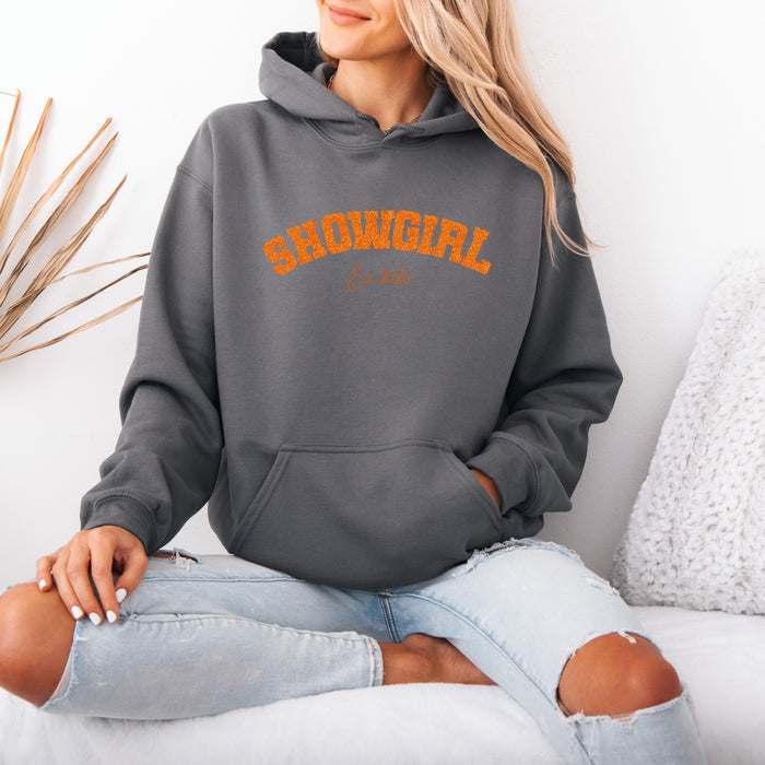 Showgirl Hoodie Showgirl Established 2025 for Fan Show Girl Era Sweat Shirt Cute Concert Outfit for Concert Country Music Fan Country Gift