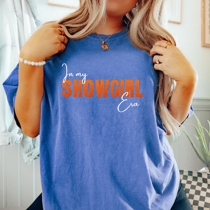 Showgirl Era Graphic Shirt Showgirl Life Tee for Fan In My Showgirl Era Shirt Cute Concert Outfit for Concert Country Music Fan Gift
