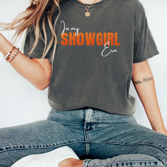 Showgirl Era Graphic Shirt Showgirl Life Tee for Fan In My Showgirl Era Shirt Cute Concert Outfit for Concert Country Music Fan Gift
