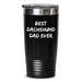 Funny Dachshund Dog Tumbler Gifts for Dad Birthday Unique Presents from Family Friends - Main