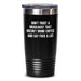 Funny Mixologist Bar Gifts from Men to Women - Mother's Day Unique Tumblers for Coffee Lovers - Don't Trust A Mixologist That Doesn't Drink Coffee - 20oz or 30oz Stainless Steel Tumblers - Main