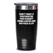 Funny Postmaster Gifts, Unique Christmas Unique Gifts for Postmaster, Postmaster Tumbler 'Don't Trust A Postmaster That Doesn't Drink Coffee And Say F--k A Lot' - Main