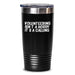 Volunteering Gifts for Men from Friends - Unique Birthday Unique Gifts with Inspirational Quote 'Volunteering Isn't A Hobby. It's A Calling.' - 20oz or 30oz Tumbler for Volunteering Enthusiasts - Main