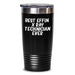 Funny X-Ray Technician Gifts from Friends for X-Ray Techs - Best Effin' X-ray Technician Ever Tumbler - 20oz/30oz Vacuum Insulated Tumbler for Christmas - Main