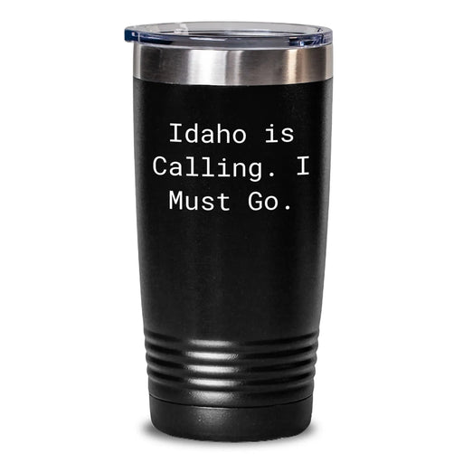 Idaho is Calling Funny Tumbler Gifts for Men from Friends, Birthday Unique Idaho Tumblers for Women, Idaho Gifts in Tumbler for Coworkers - Main