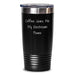 Funny Electrician Christmas Unique Gifts for Electrician Men - Coffee Gives Me Power Electrician Tumbler, 20/30 oz Insulated Stainless Steel Tumbler, Perfect for Electricians - Main