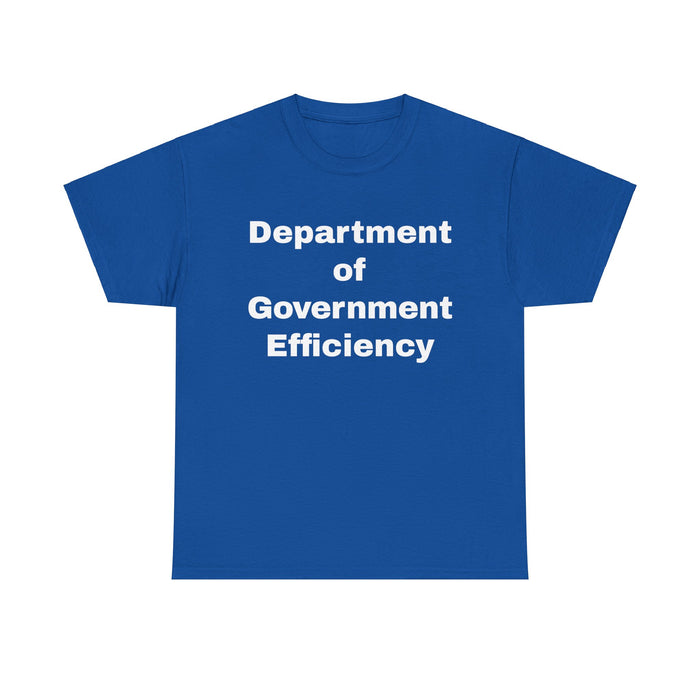 Department Of Government Efficiency Tee, Trump T-Shirt D.O.G.E Shirt Funny Political Satire Shirt, Casual Top Humor Parody, Cool Graphic Tee