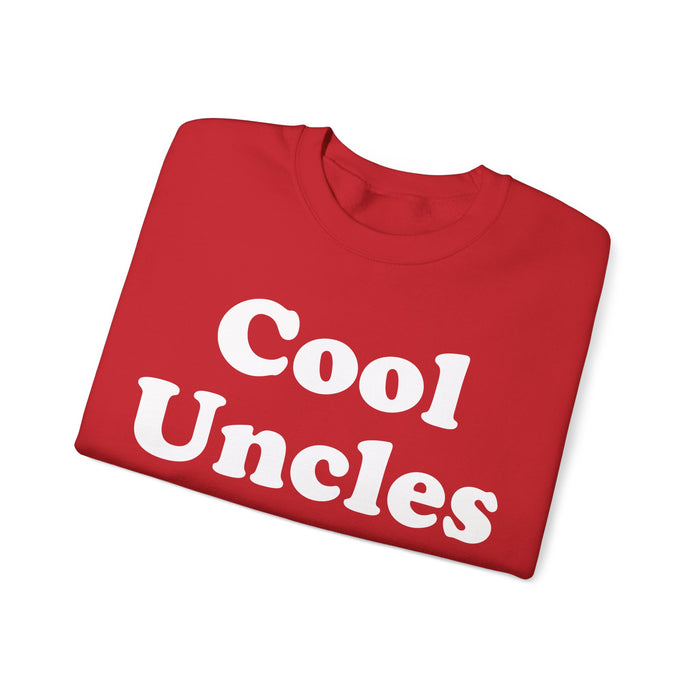 Cool Uncle Club Sweatshirt, Gift for Cool Uncle, Perfect Uncle Gift, Awesome Uncle Gift, Christmas, Birthday, Graduation