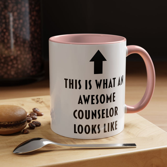 This Is What an Awesome Counselor Looks Like Coffee Mug – Counselor Appreciation Gift