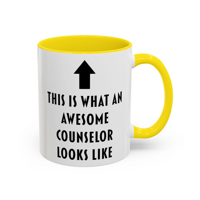 This Is What an Awesome Counselor Looks Like Coffee Mug – Counselor Appreciation Gift