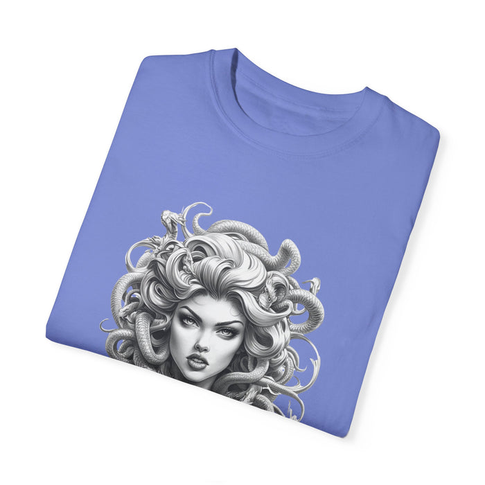 Justifiably Pissed, Medusa T-Shirt, Greek Mythology Tee for Feminist Rage, Female Empowerment, Anti-Trump Tee Shirt, Democracy, Resistance