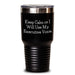 Executive Gifts from Men, 'Keep Calm Or I Will Use My Executive Voice' Funny Tumbler for Father's Day - Main