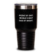 Agent By Day, World's Best Dad By Night. Funny Agent Tumbler Gifts for Birthday - Main