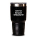 Gifts from Friends, Cozy Certified Database Administrator Tumbler, Funny Quote for Men and Women, Christmas Unique Gifts - Main