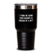 Funny Gramps Gifts for Men, Christmas Unique Tumblers with I Think Me Being Your Gramps Is Enough Of A Gift, Gifts from Family - Main