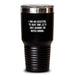 Funny Executive Gifts for Him - 'I Am An Executive' Black 20oz/30oz Vacuum Insulated Tumbler - Best Birthday Unique Gifts from Men to Executive Colleagues - Main
