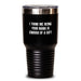 Funny Nana Gifts from Men, Women, Friends, Coworkers, Family for Nana's Graduation - 'I Think Me Being Your Nana Is Enough Of A Gift' Tumbler - Main