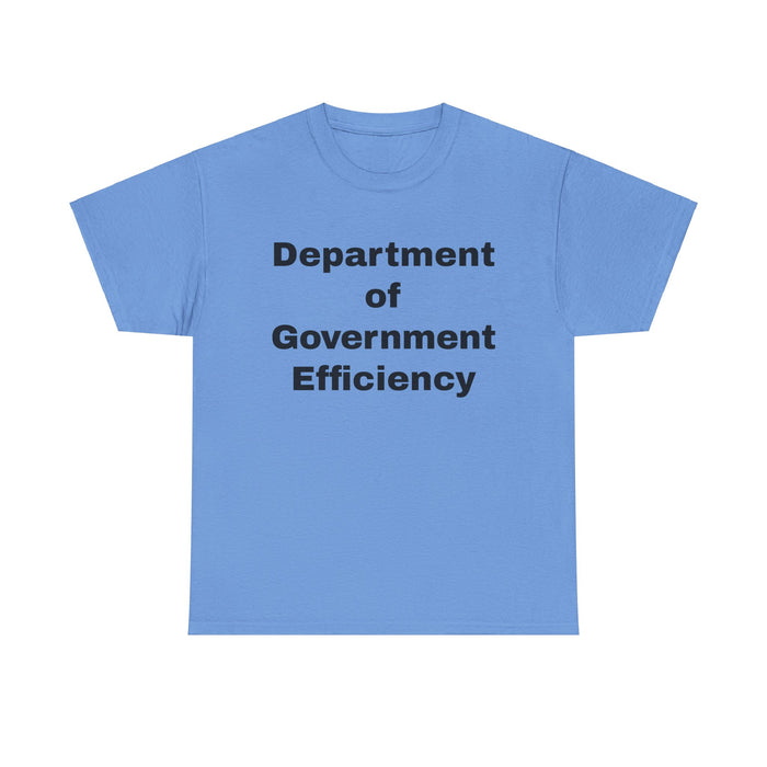 Department Of Government Efficiency Tee, Trump T-Shirt D.O.G.E Shirt Funny Political Satire Shirt, Casual Top Humor Parody, Cool Graphic Tee