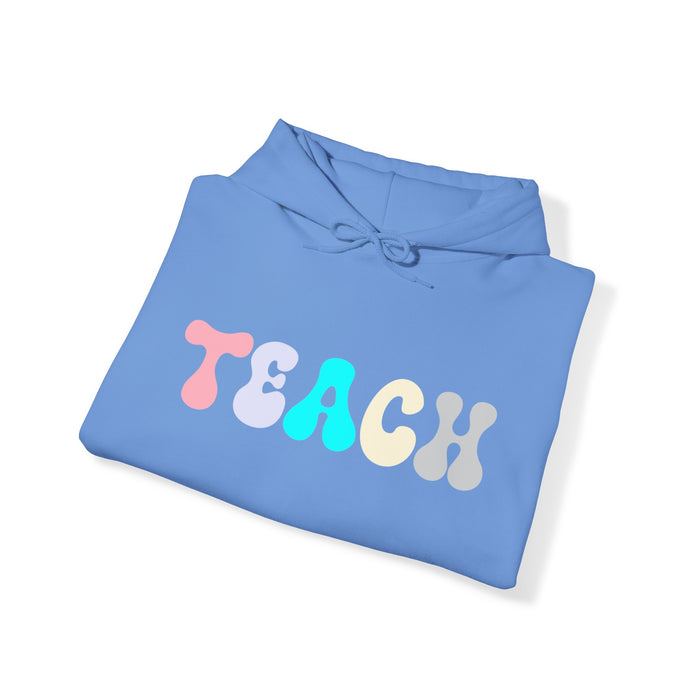 Teacher Sweatshirt, Teacher Shirts, Custom Teacher Gifts Personalized, TEACH Sweatshirt, Teacher Valentines Day Gift, Birthday, Christmas