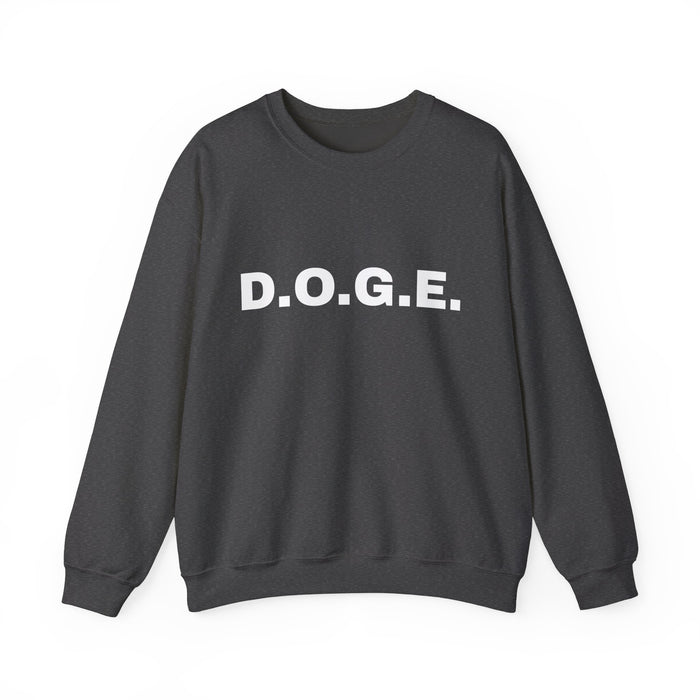 D.O.G.E. Unisex Sweatshirt for Republicans, Trump Supporters, Department of Government Efficiency, Political Activists, Political Apparel
