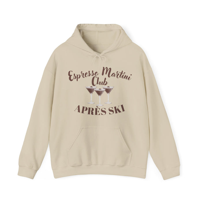 Apres Ski Espresso Martini Club Hoodie Apres Ski Sweatshirt Apres Ski Bachelorette Apres Ski Sweater Apres Ski Girls Club Colorado Shirt
