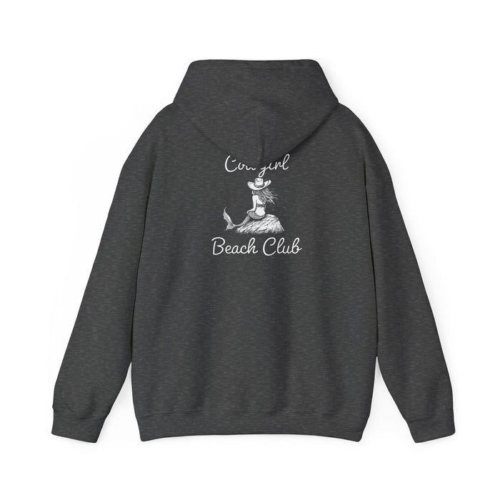 Cowgirl Beach Club Sweatshirt, Coastal Cowgirl Hoodie, Mermaidcore Clothing, Trendy Beach Shirt, Western Style, Ocean Inspired