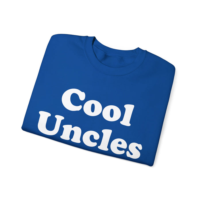 Cool Uncle Club Sweatshirt, Gift for Cool Uncle, Perfect Uncle Gift, Awesome Uncle Gift, Christmas, Birthday, Graduation