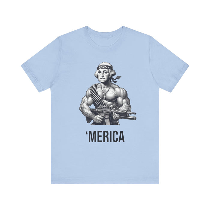 Merica George Washington Shirt, Funny 4th of July T-Shirt, Perfect Independence Day Tee, American, George Washington, July 4th Gift, Awesome